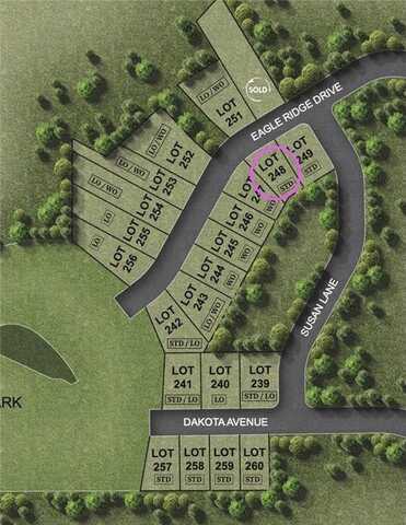 270 (lot 248) Eagle Ridge Drive, Roberts, WI 54023