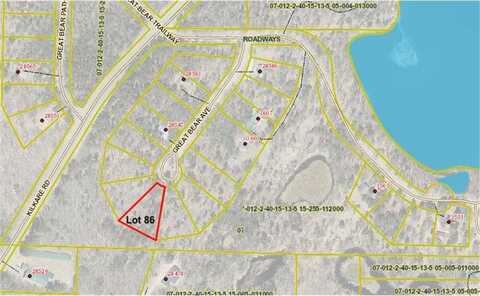 Lot 86 Great Bear Avenue, Jackson Twp, WI 54830