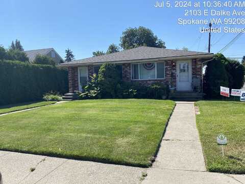 2102/2104 E dalke St, Spokane, WA 99207