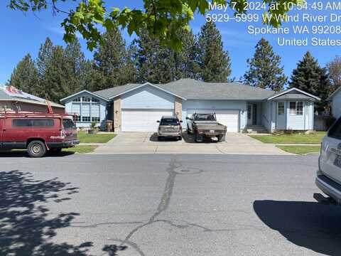 5912 W wind river Ave, Spokane, WA 99218