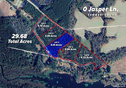 0 Jasper Lane (Tract #3), Summerton, SC 29148