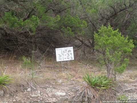 Lot 37-39 & Canyon Trail, Lakehills, TX 78063