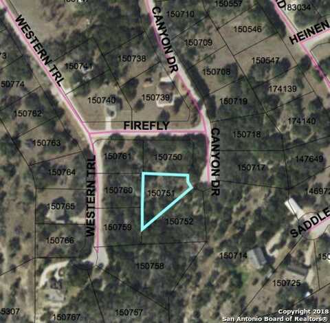 Lot 34 CANYON, Bandera, TX 78003