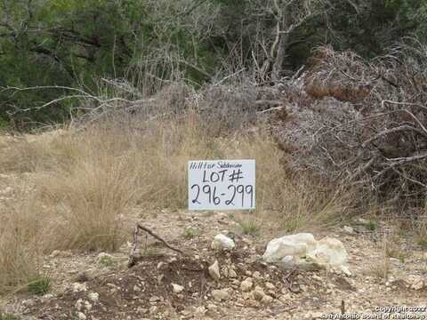 Lot 296-299 Deer Trail, Lakehills, TX 78063