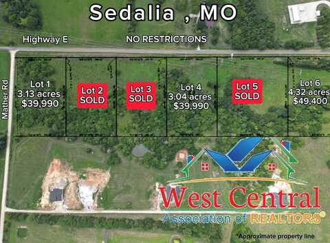 Lot 4 E, Sedalia, MO 65301