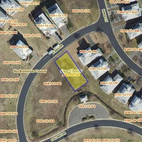 Lot 161 EAST BAY DRIVE, CAPE CHARLES, VA 23310