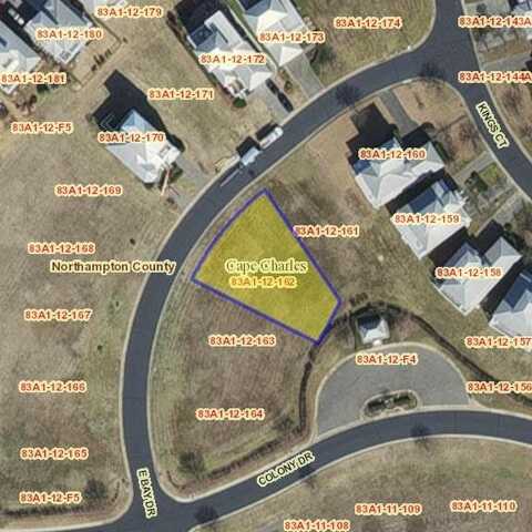 Lot 162 EAST BAY DRIVE, CAPE CHARLES, VA 23310