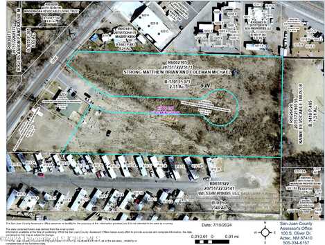 812 VINE (LOT 1 - 2.51 ACRE) Avenue, Farmington, NM 87401