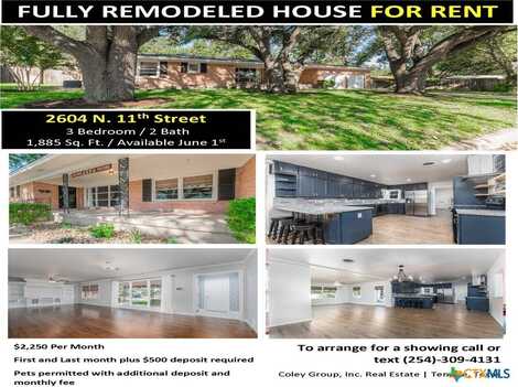 2604 N 11th Street, Temple, TX 76501