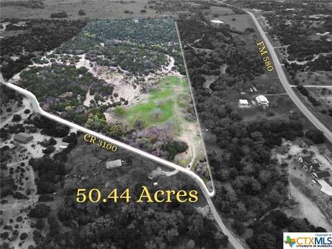 50.44 Acres County Road 3100, Kempner, TX 76539