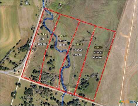 Tbd Tract 1 20.71 Ac. County Road 265, Gatesville, TX 76528