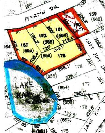 4 lots Martin & Lake Kay Drive, Donalsonville, GA 39845