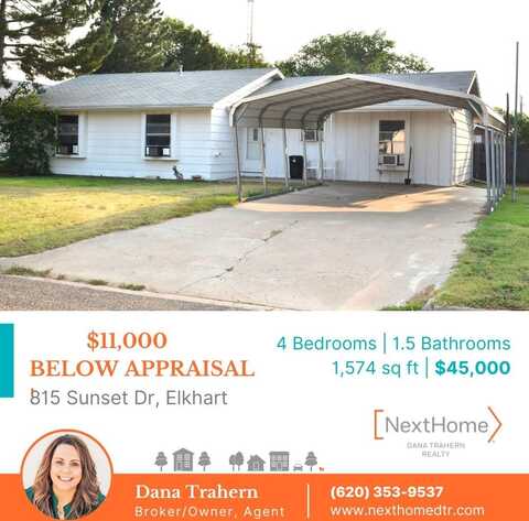 815 Sunset Drive, Elkhart, KS 67950