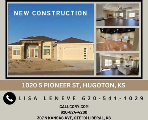 1020 South Pioneer Street, Hugoton, KS 67951