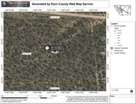 0 Pipeline Rd, Mojave, CA 93501