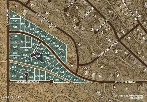 45lots W LYNNETTE Road, Tucson, AZ 85736