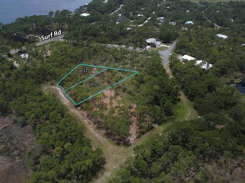 Lot 22&23 Tarpine Drive, PANACEA, FL 32346