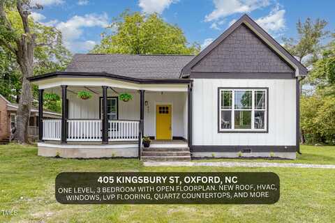 405 Kingsbury Street, Oxford, NC 27565