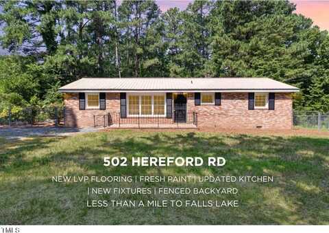 502 Hereford Road, Durham, NC 27704