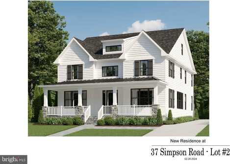 37 SIMPSON ROAD, ARDMORE, PA 19003