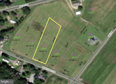 LOT 3 DEER FOREST ROAD, BRIDGEVILLE, DE 19950