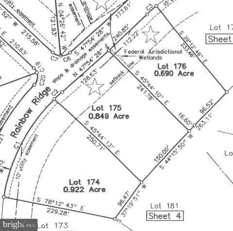 LOT 175 RAINBOW RIDGE, BUMPASS, VA 23024