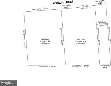 1625 ASHTON ROAD, ASHTON, MD 20861