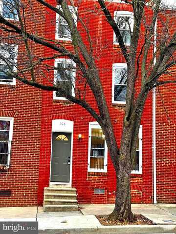 108 N POPPLETON STREET, BALTIMORE, MD 21201