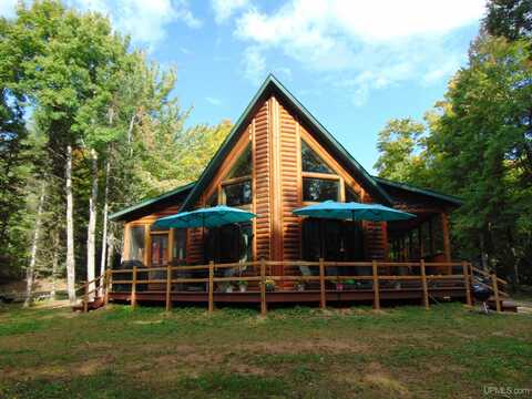 321 Robinson Lake, Trout Creek, MI 49935