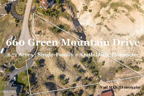 660 Green Mountain Drive, Eagle, CO 81631