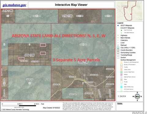 15 Acres Knights Creek Road, Kingman, AZ 86401