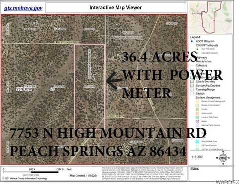 7753 N High Mountain Road, Peach Springs, AZ 86434