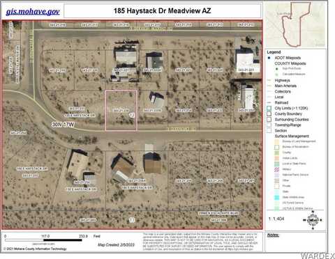 185 E Haystack Drive, Meadview, AZ 86444