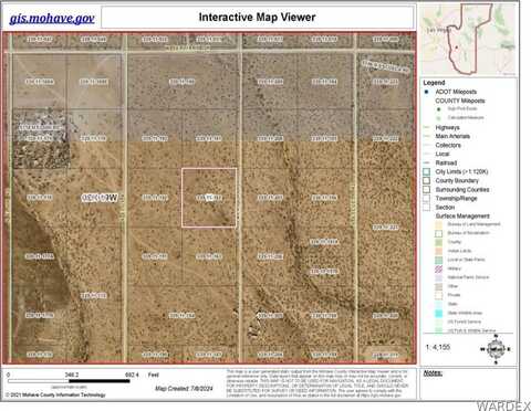 0000 N Emery Park Road, Golden Valley, AZ 86413