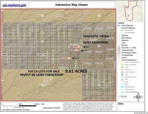 9.61 S Carmen Rd, Yucca, AZ 86438