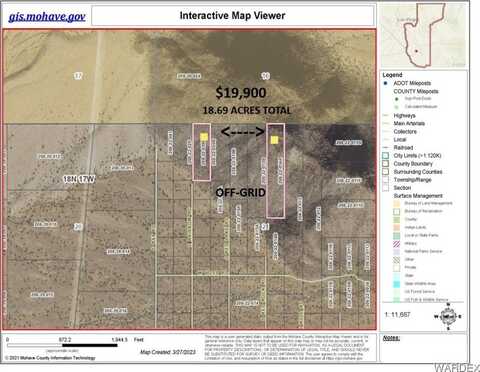 18.69 Strait Road, Yucca, AZ 86438