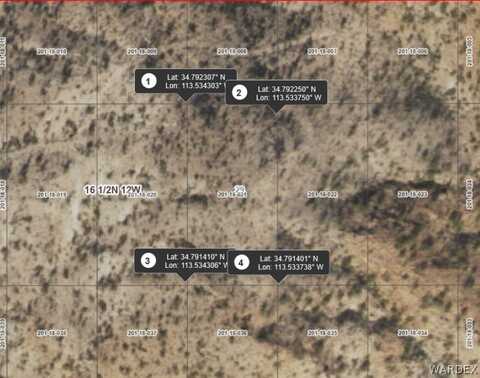 Lot 21 Off of Back Road, Wikieup, AZ 85360