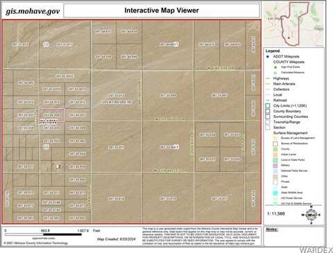 Lot 31 S Angell Road, Yucca, AZ 86438