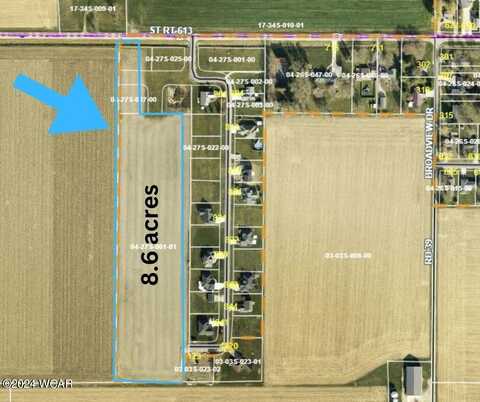 Tbd St. Rt. 613, 8.6 acres,, Payne, OH 45880