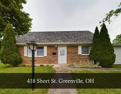 418 Short Street, Greenville, OH 45331