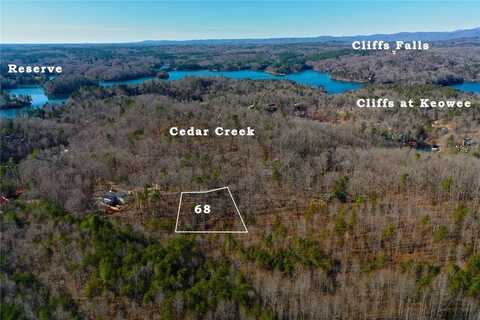 Lot 68 Cedar Creek, Sunset, SC 29685