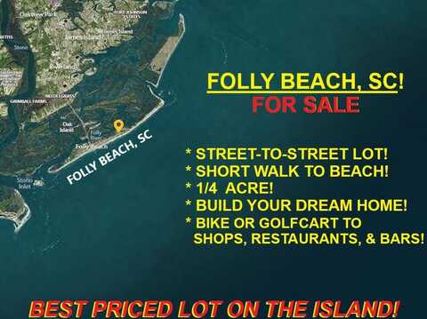 1012 E Cooper Avenue, Folly Beach, SC 29439