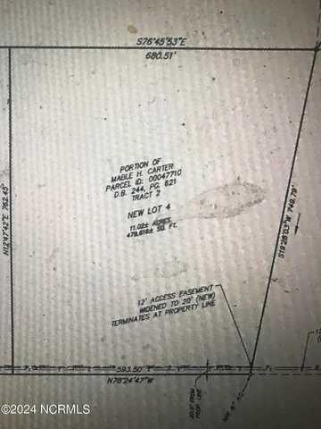 Lot 4 Hartsell Lane, Jackson Springs, NC 27281