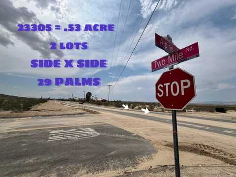 0 2 Mile Road, 29 Palms, CA 92277