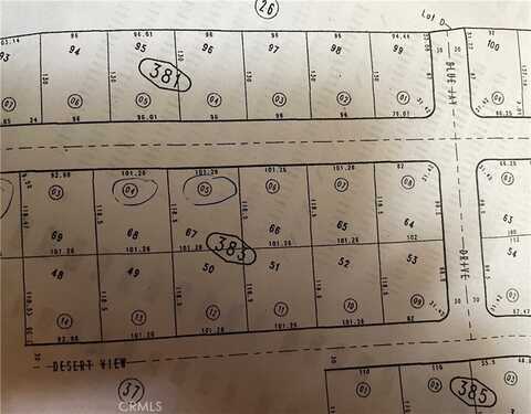 0 lot 68 on Sunrise, Needles, CA 92363