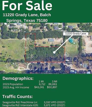 Grady, BALCH SPRINGS, TX 75180