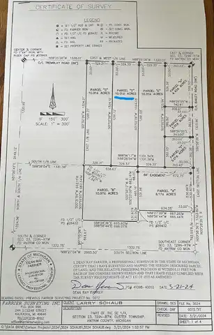 D Tremblay Road # Lot: D, Mancelona, MI 49659