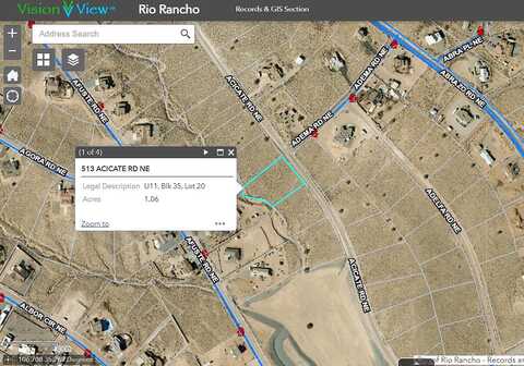 Acicate Road Ne, Rio Rancho, NM 87144