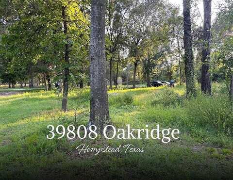 Oakridge Road, Hempstead, TX 77445