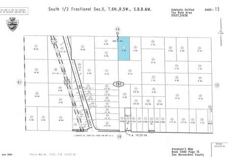 0 Near Bellflower St, Adelanto, CA 92301